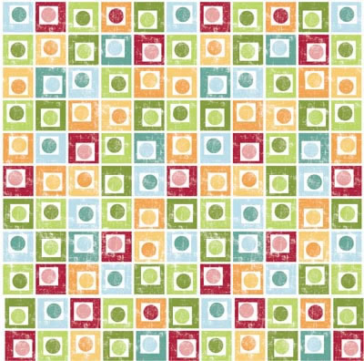 Scenic Route - Multi Squares 12x12 vellum  (pack of 5)